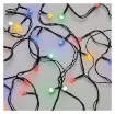 LED božična cherry veriga – kroglice, 20 m, utripajoča, večbarvna 