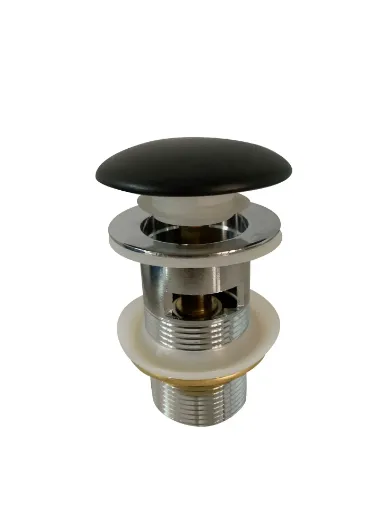 SIFON ZA UMIVALNIK KLIK ČRNI MAT - ZGORNJI DEL